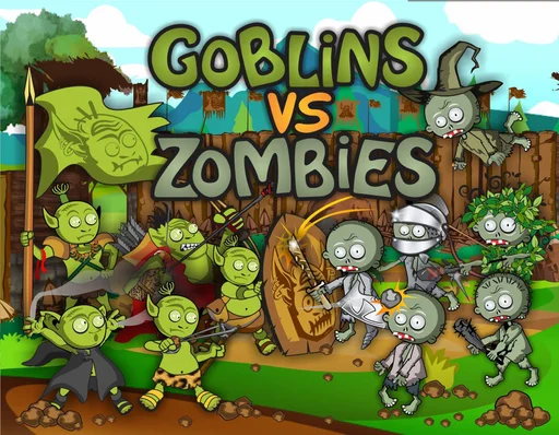 Board game, Goblins vs Zombies