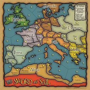 Board game, Sword and Sail