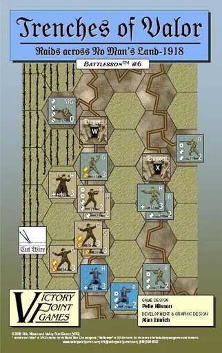Board game, Trenches of Valor: Raids Across No Man's Land 1918
