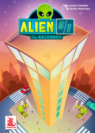 Board game, Alien 51: El ascensor