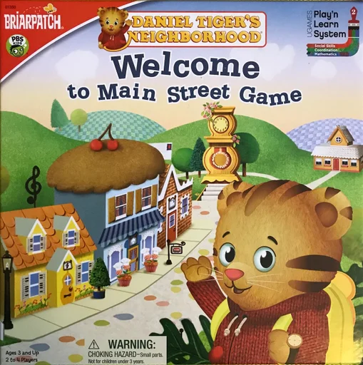 Board game, Daniel Tiger's Neighborhood: Welcome to Main Street Game