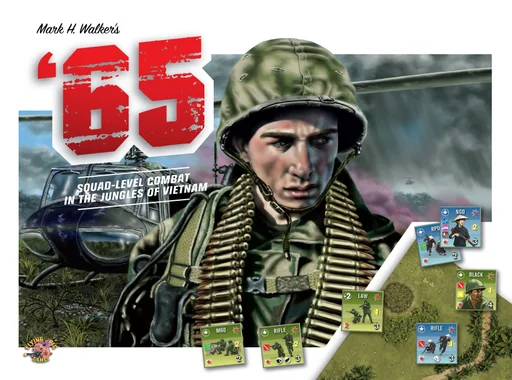 Board game, '65: Squad-Level Combat in the Jungles of Vietnam