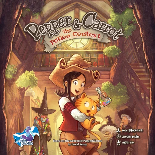 Board game, Pepper & Carrot: The Potion Contest