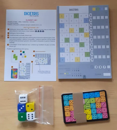 Board game, Dicetris