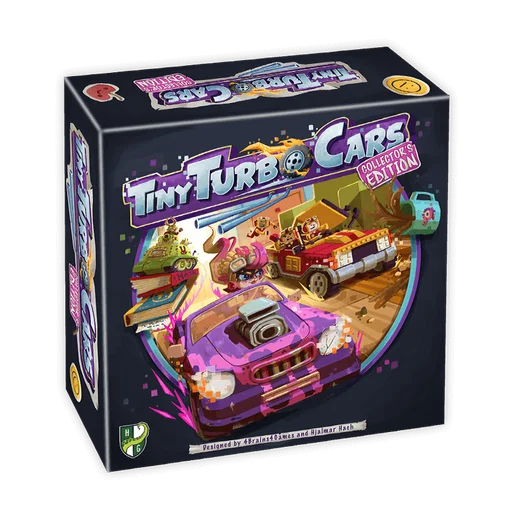 Board game, Tiny Turbo Cars: Collector's Edition