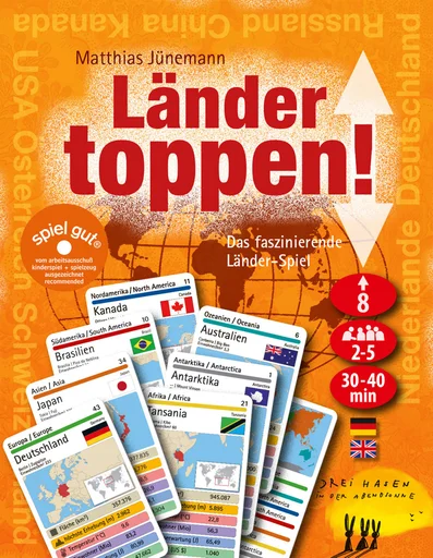 Board game, Länder toppen!