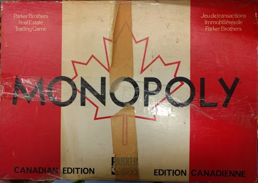 Board game, Monopoly: Canadian Edition
