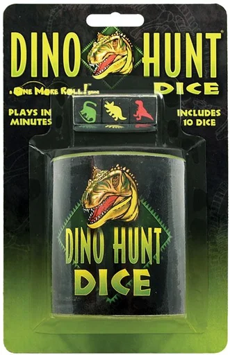 Board game, Dino Hunt Dice