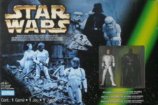 Board game, Star Wars: Escape the Death Star Action Figure Game
