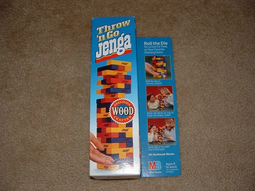 Board game, Throw 'n Go Jenga