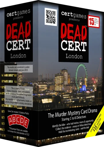 Board game, DEADCERT: London