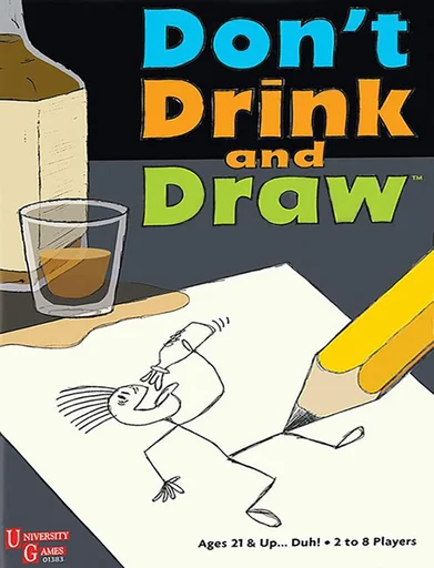 Board game, Don't Drink and Draw