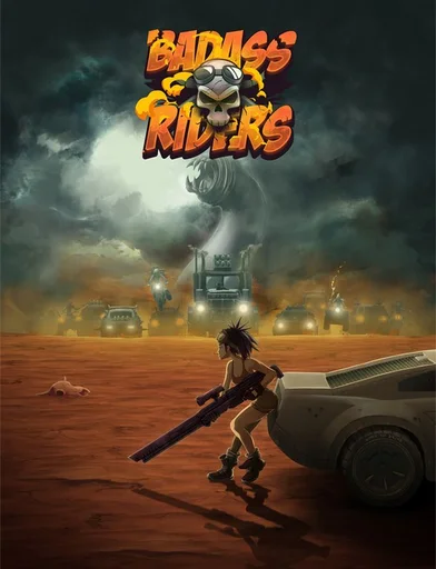 Board game, Badass Riders