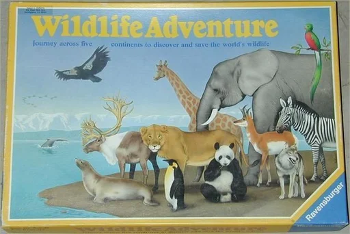 Board game, Wildlife Adventure
