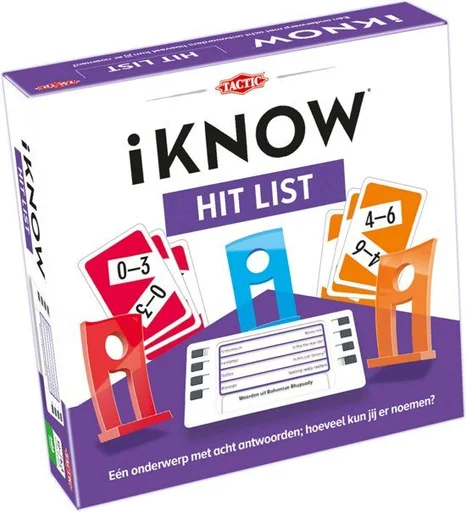 Board game, iKNOW: Hit List