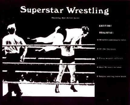 Board game, Superstar Wrestling