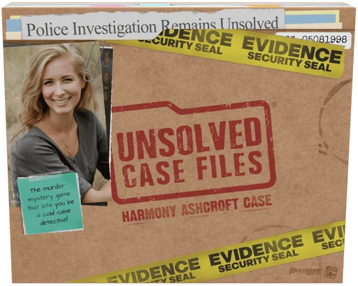 Board game, Unsolved Case Files: Harmony Ashcroft