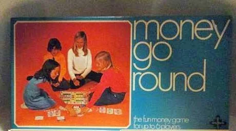 Board game, Money Go Round