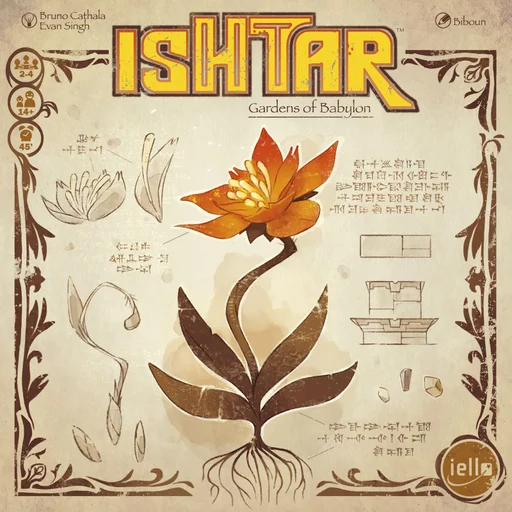 Board game, Ishtar: Gardens of Babylon