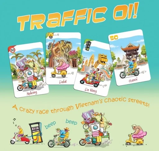 Board game, Traffic Oi!
