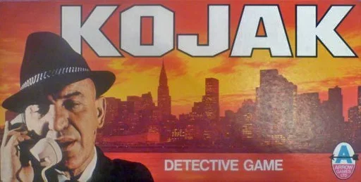Board game, Kojak Detective Game
