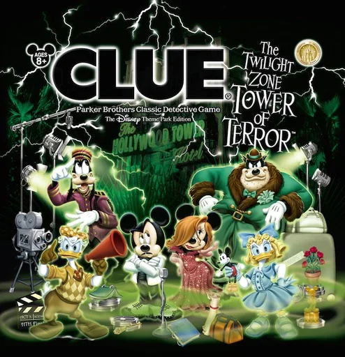 Board game, Clue: The Twilight Zone – Tower of Terror