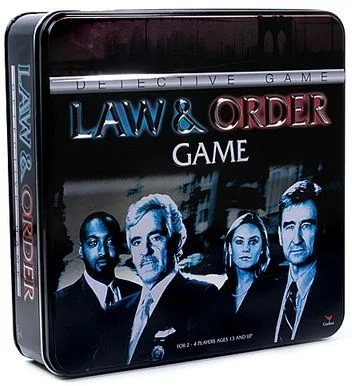 Board game, Law & Order Game