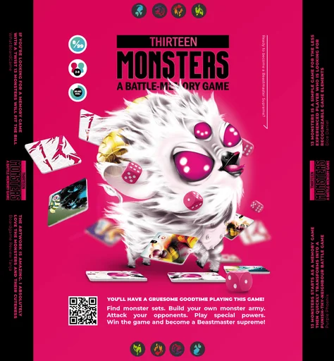 Board game, 13 Monsters