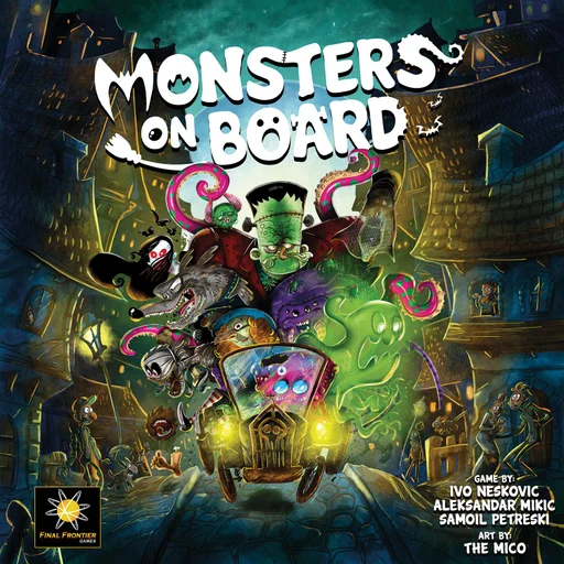 Board game, Monsters on Board
