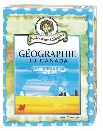 Board game, Professor Noggin's Geography of Canada