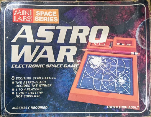 Board game, Astro War: Electronic Space Game