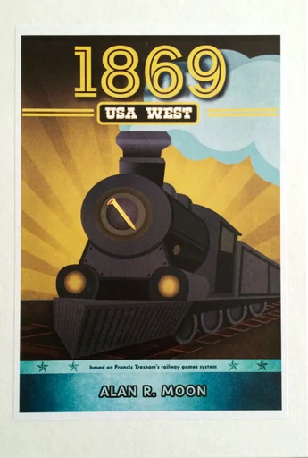 Board game, 1869: USA West