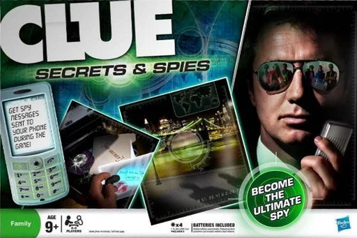 Board game, Clue: Secrets & Spies