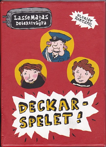 Board game, LasseMajas detektivbyrå: Deckarspelet!