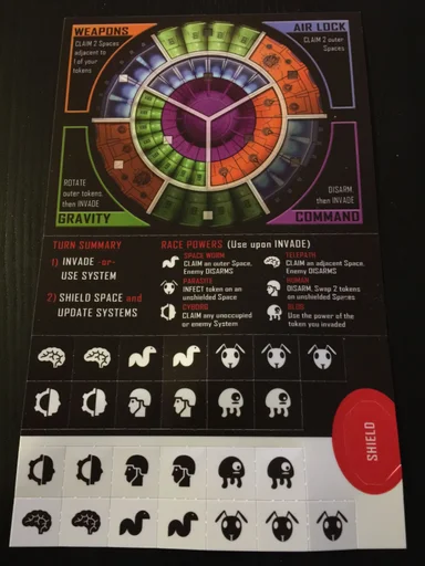 Board game, Space Base Mutiny