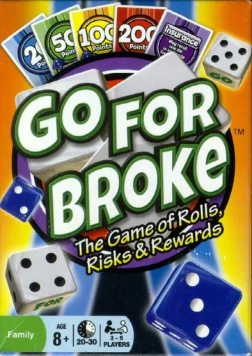 Board game, Go For Broke
