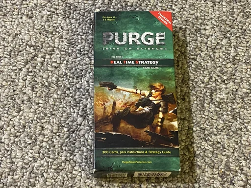 Board game, PURGE: Sins of Science