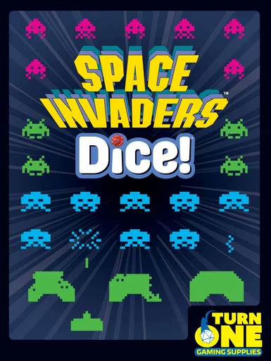 Board game, Space Invaders Dice!