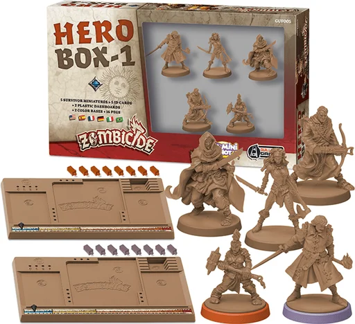 Zombicide: Black Plague – Hero Box 1