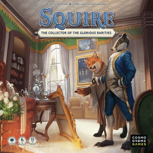 Board game, Squire: The Collector of the Glorious Rarities