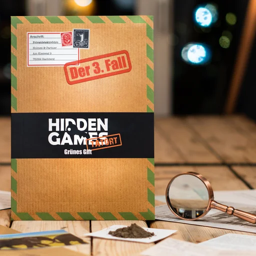 Board game, Hidden Games Crime Scene: Green Poison
