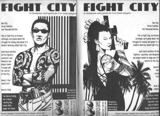 Board game, Fight City