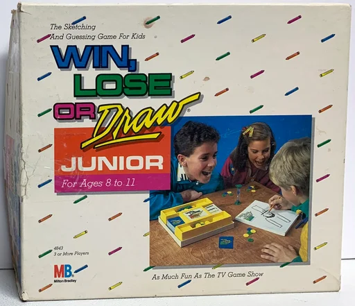 Board game, Win, Lose or Draw Junior
