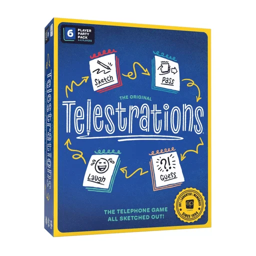 Board game, Telestrations: 6 Player Party Pack