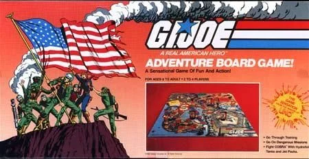 Board game, G.I. Joe Adventure Board Game