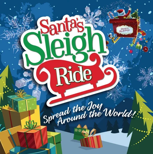 Board game, Santa's Sleigh Ride