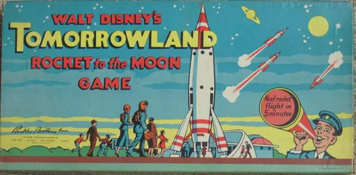 Board game, Walt Disney's Tomorrowland Rocket to the Moon