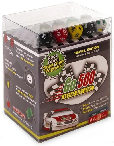 Board game, Go 500 Racing Dice Game