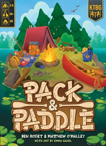 Board game, Pack & Paddle (Kickstarter Edition)