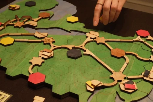 Board game, Railroads